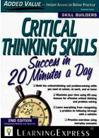 Critical Thinking Skills Success: In 20 Minutes a Day, 2e2010 موفقیت مهارت های تفکر انتقادی: در مدت 20 دقیقه در روز